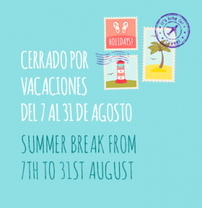 Vacaciones de verano 2015